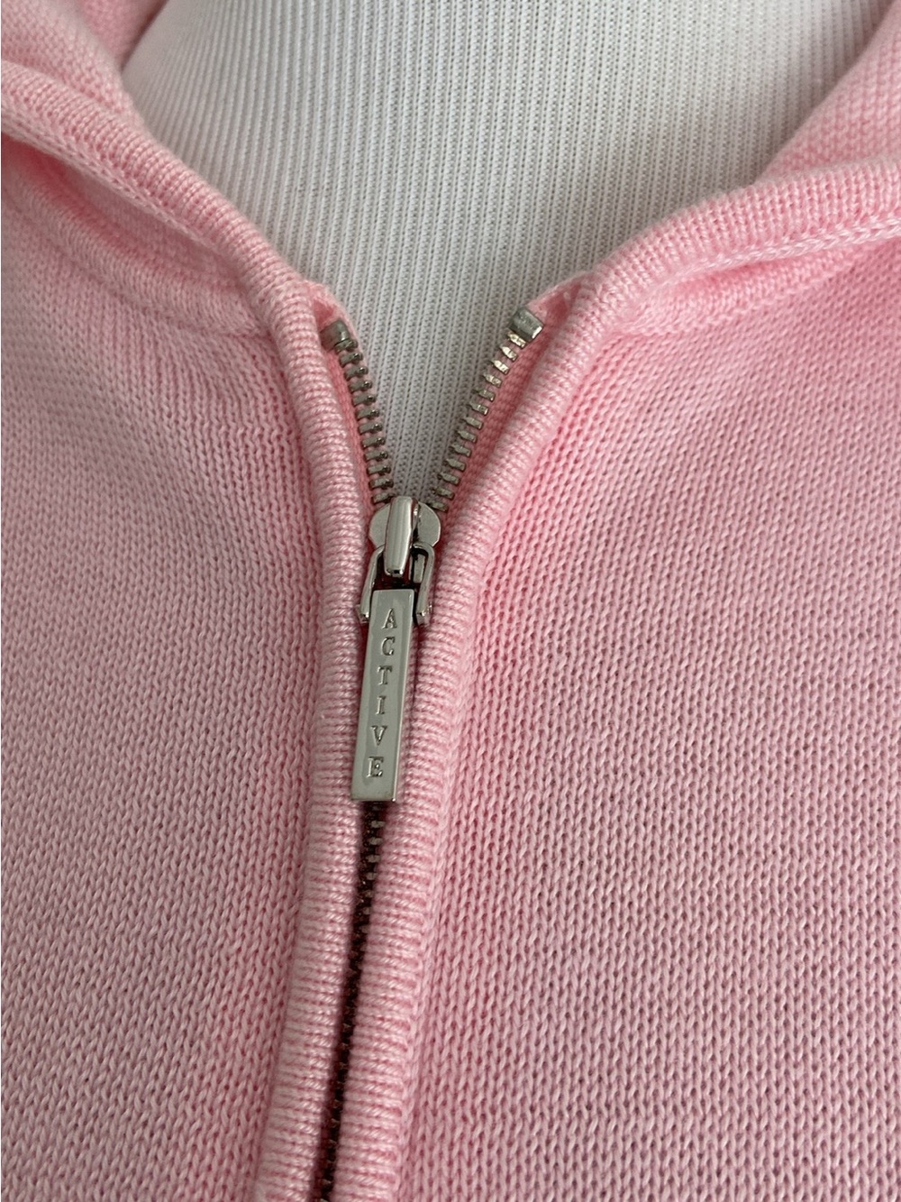 Women’s Size S Ralph Lauren Soft Pink Zip Hoodie - Picture 6 of 9
